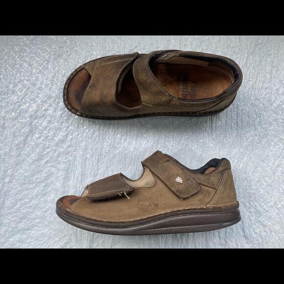 Finn Comfort Women's Prevention Line Nubuck Sandal Sz 36 EUR - Picture 4 of 9